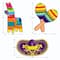 Beistle; Beistle Fiesta Maraca, Sombrero & Pinata Cutout Packs, 2ct.; Category:Party Decorations; Image:5